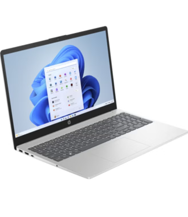 HP 15-fc0020nh – AMD Ryzen 5 7520U Quad-Core Processor – 8GB RAM – 512GB SSD – 15.6" Full HD Laptop – Reliable Everyday Performance for Study, Work & Home Use