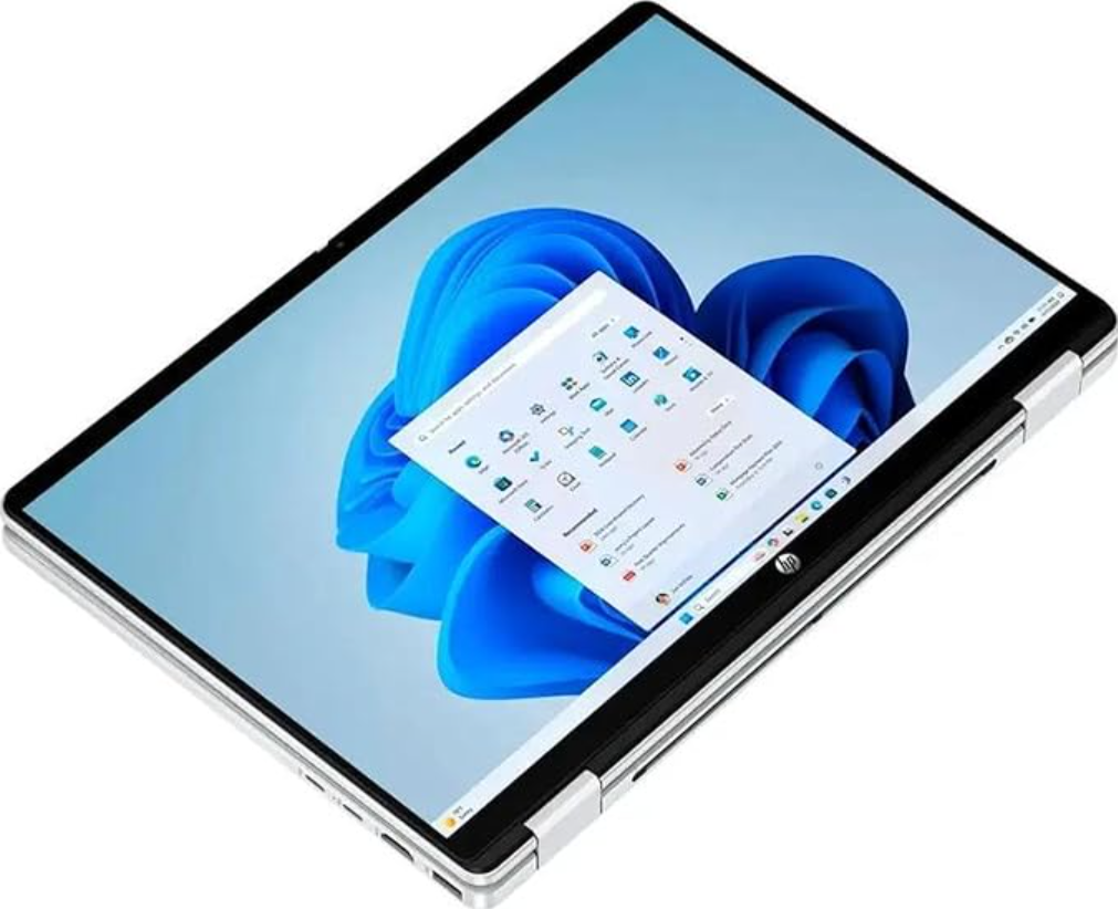 HP Pavilion x360 14-ek2000nh – 2-in-1 Convertible Laptop – Intel Ultra 5 120U Processor – 16GB RAM – 512GB SSD – 14" Touchscreen Display – Flexible 360° Design for Productivity, Drawing & Entertainment – Price Range 1650–2000