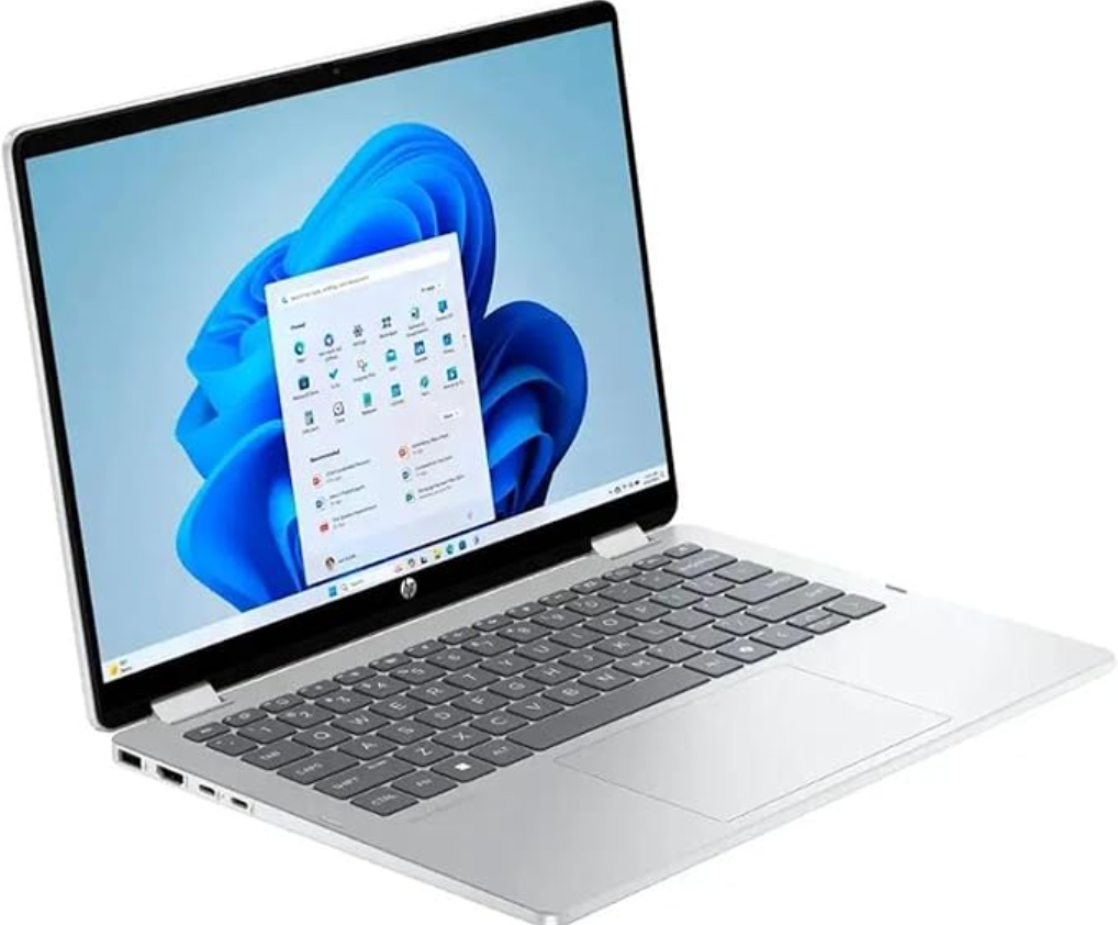 HP Pavilion x360 14-ek2000nh – 2-in-1 Convertible Laptop – Intel Ultra 5 120U Processor – 16GB RAM – 512GB SSD – 14" Touchscreen Display – Flexible 360° Design for Productivity, Drawing & Entertainment – Price Range 1650–2000