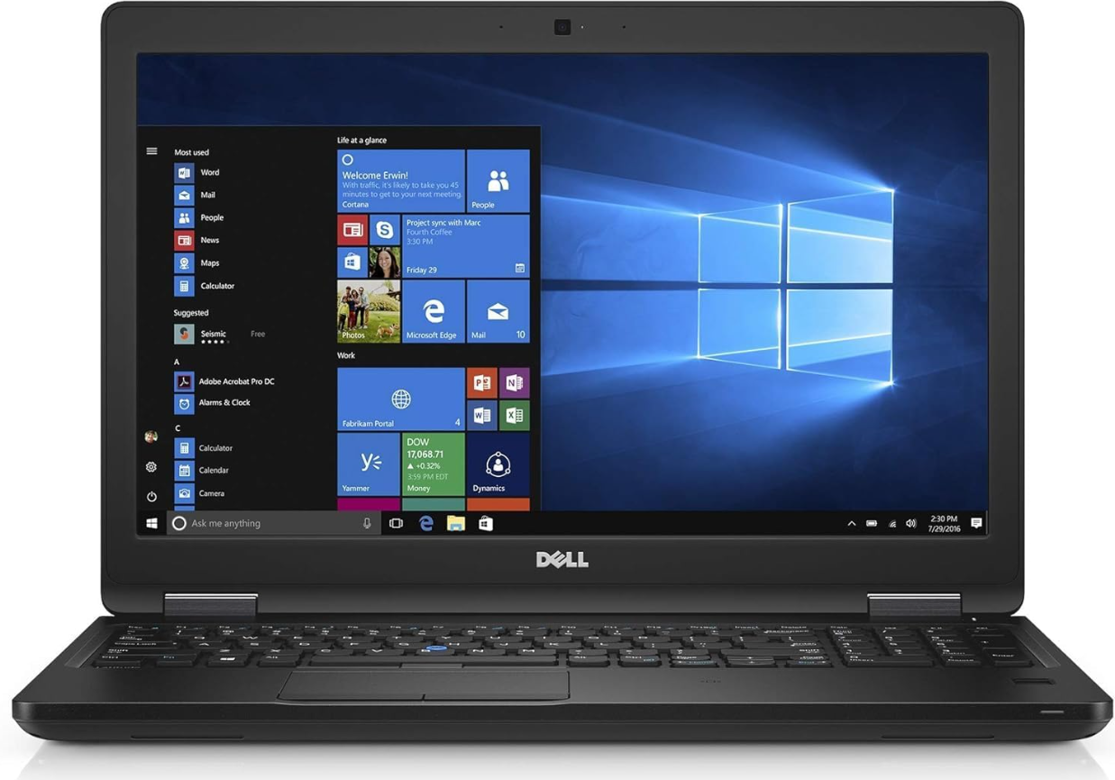 Dell Precision 3520 HQ Edition | Intel Core i5 7th Gen HQ | NVIDIA 2GB Graphics | Compact Yet Powerful Workstation for Office, Engineering Apps & Continuous Productivity
