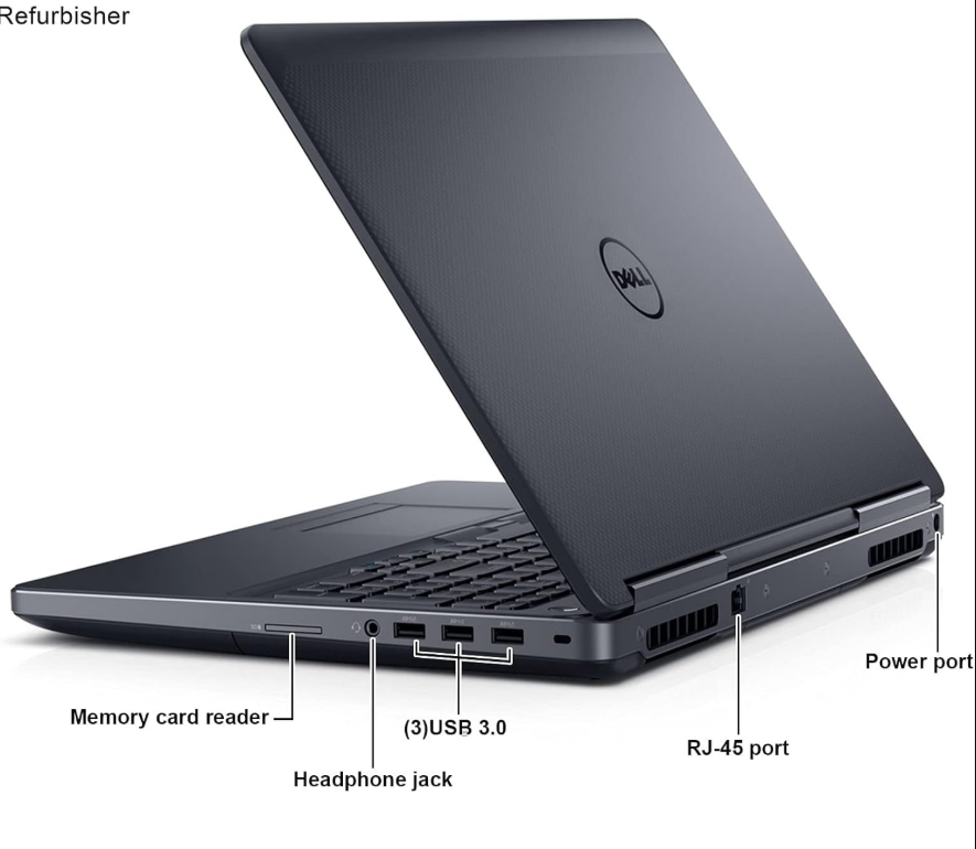 Dell Precision 7510 Workstation Laptop | Intel Core i7 6th Gen | NVIDIA 2GB Graphics | Efficient Machine for Business, Technical Work & Everyday Professional Use