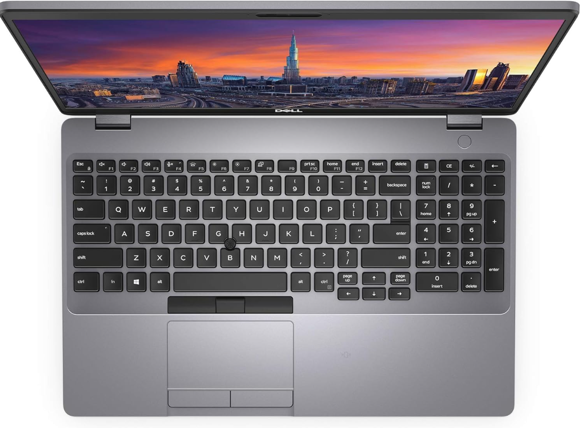 Dell Precision 3551 Workstation Laptop | Intel Core i7 10th Gen | NVIDIA 4GB Dedicated Graphics | High-Performance Engineering & Design Laptop | Professional-Grade Build for CAD, 3D Modeling & Rendering