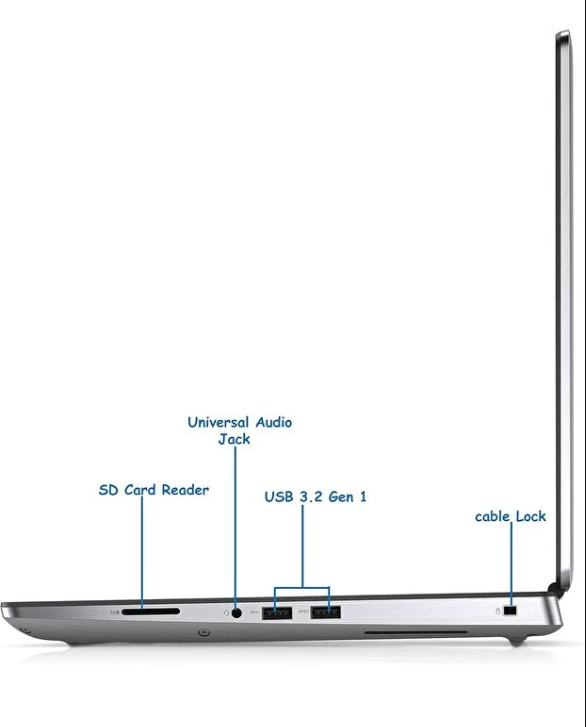 Dell Precision 7550 Powerful Laptop | Intel Core i7-10850H | NVIDIA 4GB Graphics | Reliable Performance for Engineering, Visualization &amp; Productivity Tasks