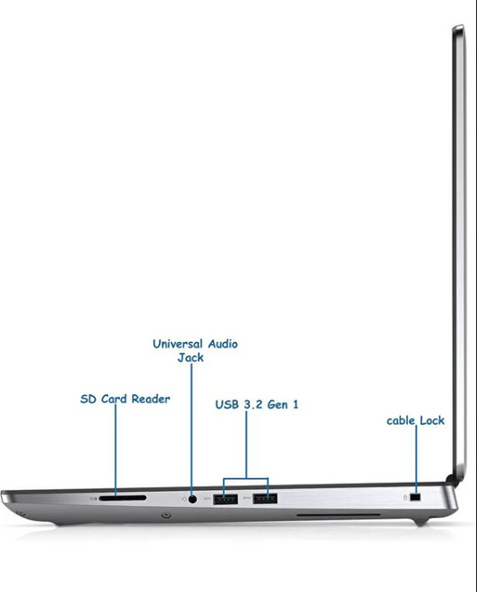 Dell Precision 7550 Powerful Laptop | Intel Core i7-10850H | NVIDIA 4GB Graphics | Reliable Performance for Engineering, Visualization &amp; Productivity Tasks