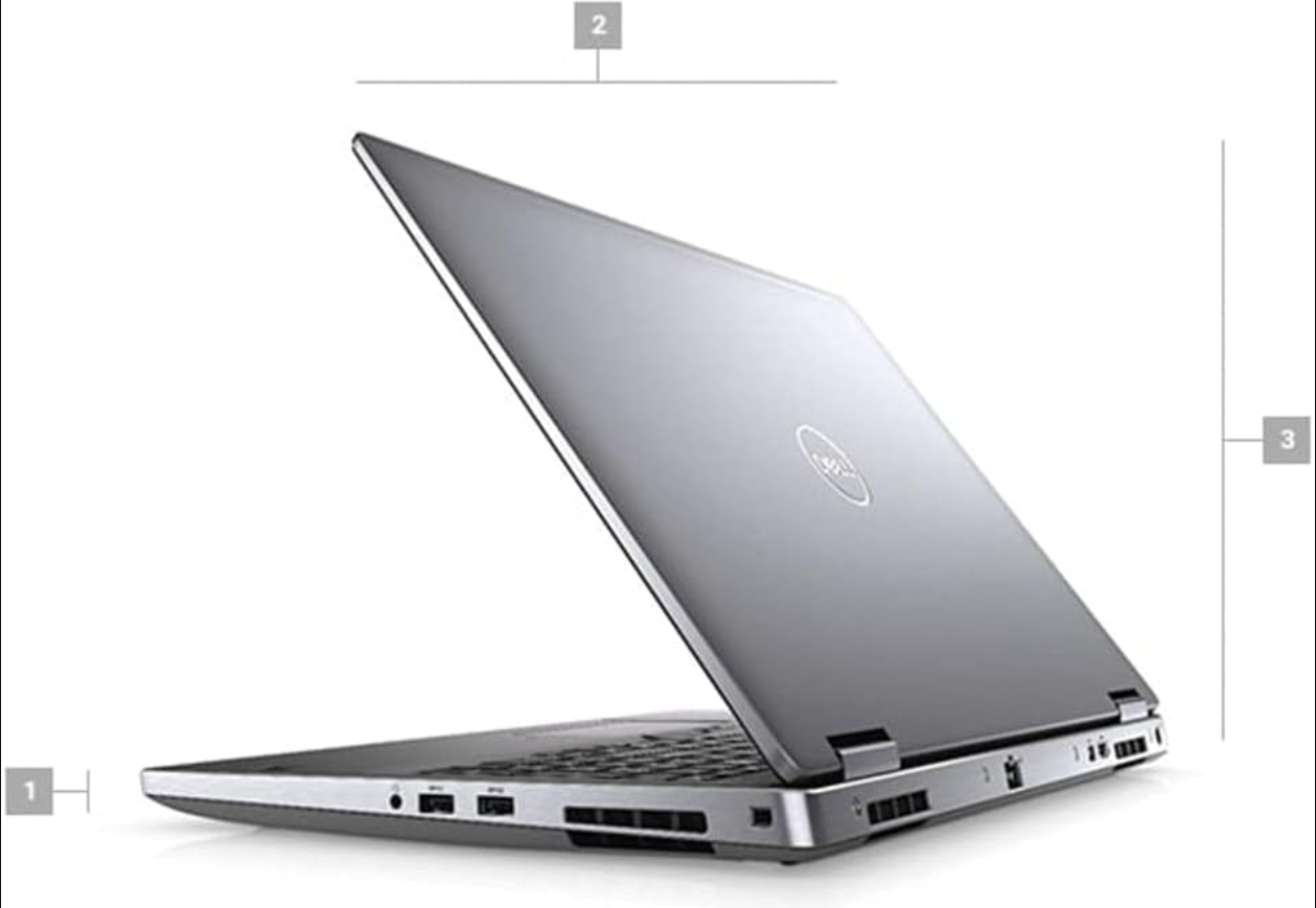 Dell Precision 7540 Workstation | Intel Core i7 9th Gen | NVIDIA 8GB Graphics | Strong Processing Power for Professional Editing, CAD &amp; High-Load Work
