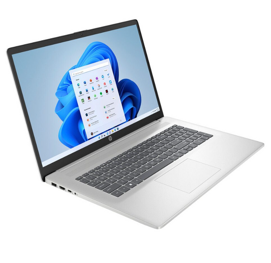 HP 17 Laptop | 17.3 Inch Large Display | Intel Core i7 13th Generation | 8GB or 16GB RAM | Full Keyboard | Ideal for Study Work Online and Accounting | Elegant Design with Full Connectivity