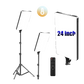 Fill Light 24" LED panel Plokama LIVE-P24 for Photography/Videography/content Creation with Remote Controller and Ballhead