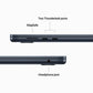 Apple Macbook Air 15 2022 Laptop | M2 Chip | Apple M2 GPU | 8GB RAM | 256GB NVMe Storage | 15.3-inch Liquid Retina