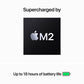 Apple Macbook Air 15 2022 Laptop | M2 Chip | Apple M2 GPU | 8GB RAM | 256GB NVMe Storage | 15.3-inch Liquid Retina