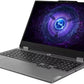 Lenovo LOQ 15IRX9 AI Gaming Laptop – 15.6" FHD 144Hz, Intel Core i7-13650HX, 16GB RAM, 512GB SSD, NVIDIA RTX 3050 6GB, Windows 11 Pro, Backlit Keyboard (Eng-Ar), Luna Grey