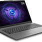 Lenovo LOQ 15IAX9E AI Gaming Laptop – 15.6" FHD , Intel Core i7-12450HX, 16GB RAM, 512GB SSD, GPU RTX4050 6GB, Windows 11, White Backlit Keyboard (English-Arabic), Luna Grey