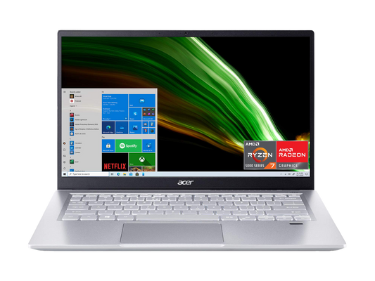Acer Swift 3 SF314-43-R431 | AMD R7-5700U | AMD Radeon Graphics | 16GB | 512GB NVMe | 14-inch FHD (1920 x 1080)