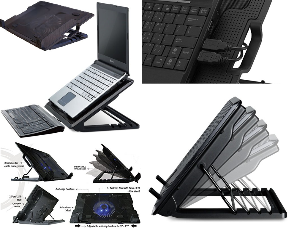 CoolingPad and Laptop Stand ErgoStand NotePal MB339 M25