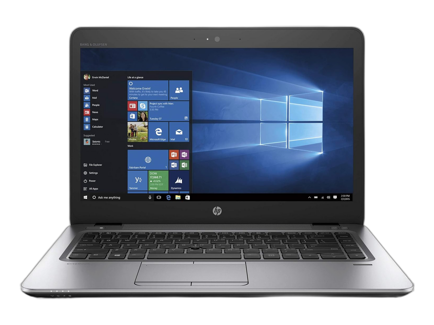 HP 840 G4 | Intel Core i5-7200U | Intel HD Graphics 620 | 8GB RAM | 256GB SSD | 14-inch FHD (1920 x 1080)