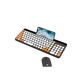 Keyboard and Mouse Combo Wireless R8 1930 Black Colorful With Mobile Phone Card Slot