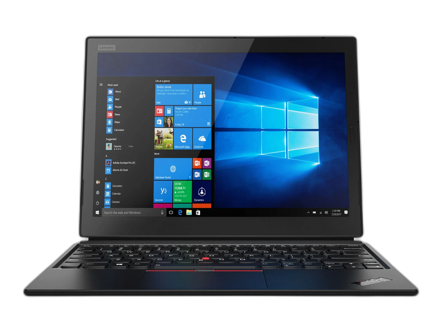 LENOVO X1 TABLET | Intel Core i5-8250U | Intel UHD Graphics 620 | 8GB RAM | 256GB SSD | 13-inch QHD+ Touch (3000 x 2000)