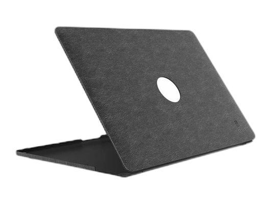 Levelo Laptop Case Gevena Leather Macbook Pro 16" - (LVLGLM16BK)