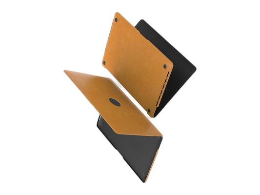 Levelo Laptop Case Gevena Leather Macbook Pro 15" - (LVLGLM15BK)