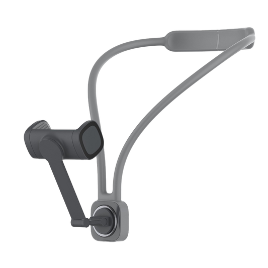 Porodo Phone Accessory Neck Strap Mount with Stand - {PD-NKSMS-BK}