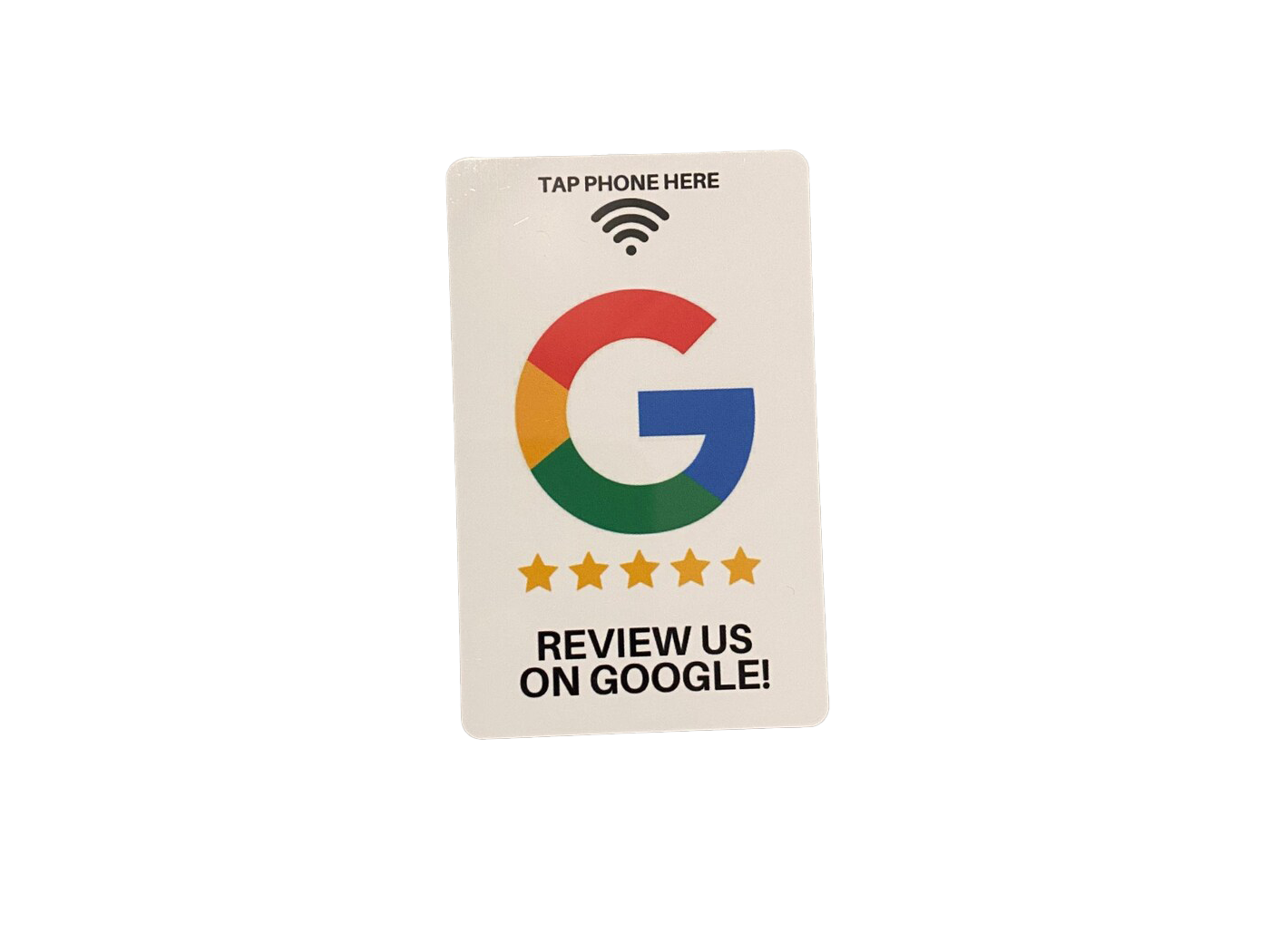 NFC Card for Instagram Followers & Google Reviews instant Tap and follow or leave a review Card
