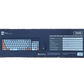 Keyboard and Mouse Combo Wireless R8 1930 Black Colorful With Mobile Phone Card Slot