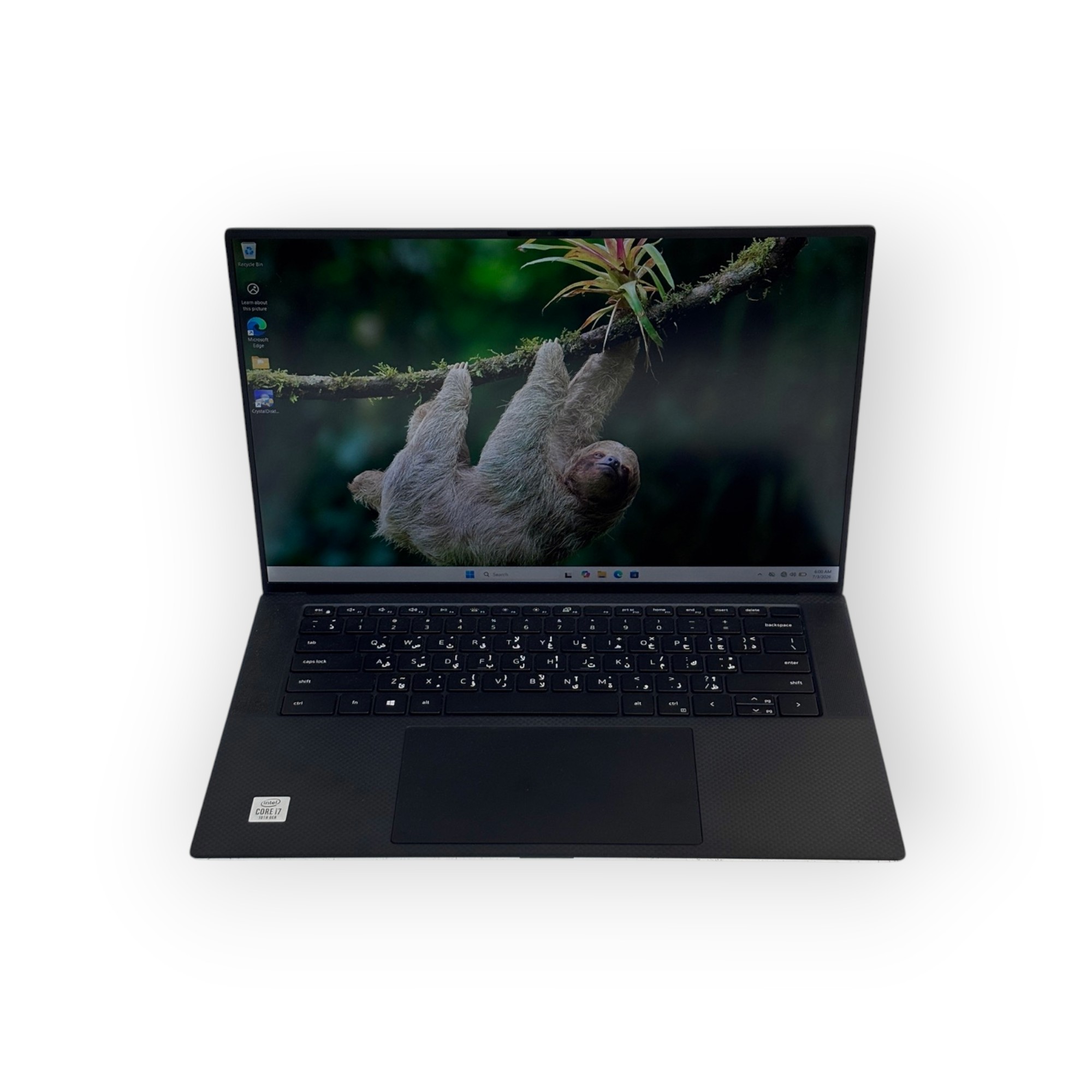 Dell XPS 15 9500– 10th Gen / Intel Core i7-10750H/ 15 inch FHD/ 512GB SSD / 16GB RAM / 4GB NVIDIA GeForce GTX 1650 Graphics / English  & Arabic Keyboard
