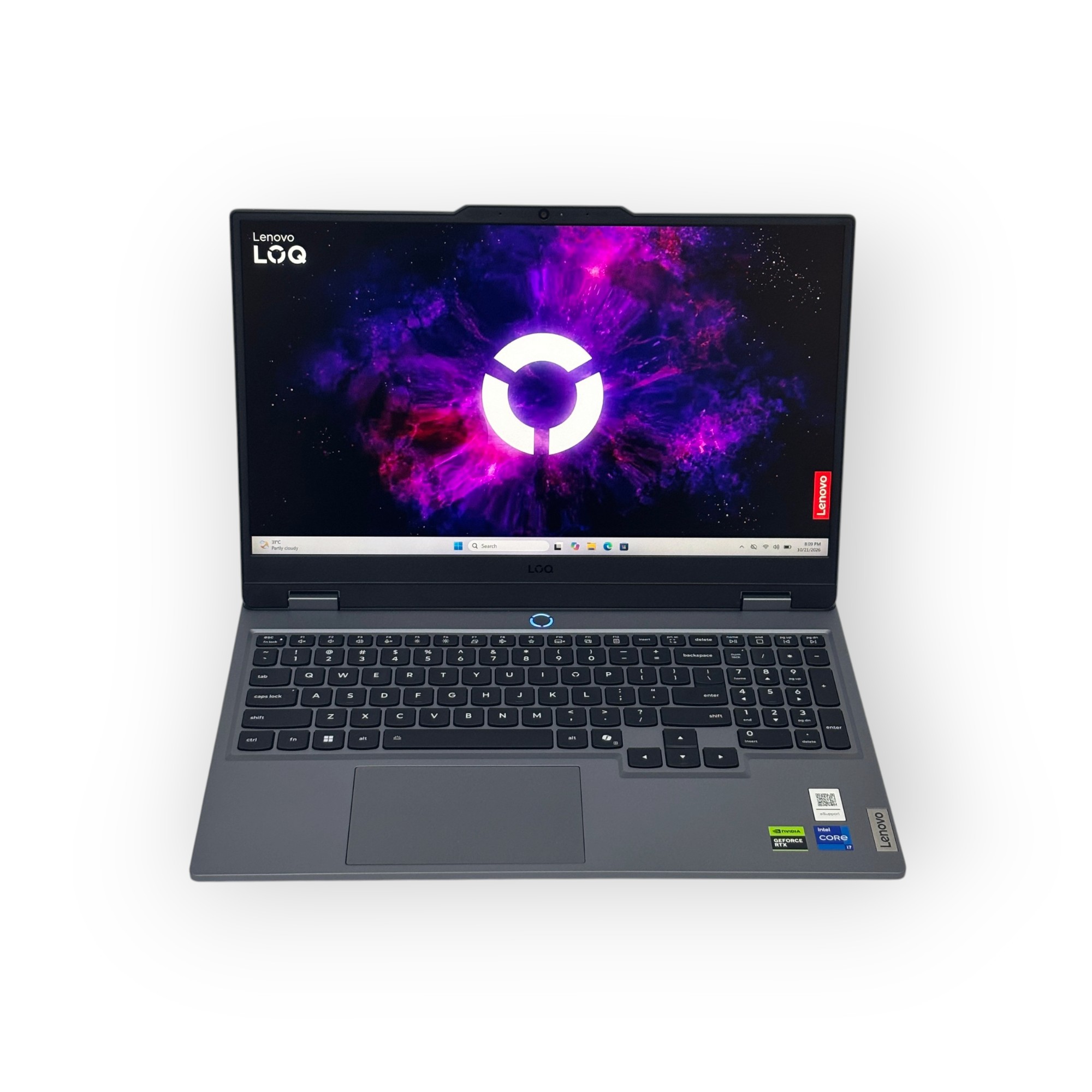 Lenovo LOQ 15 Gaming Laptop – 13th Gen / Intel Core i7-13650HX / 15.6 inch Display / 512GB SSD / 16GB RAM / 8GB NVIDIA GeForce RTX 5050 Graphics