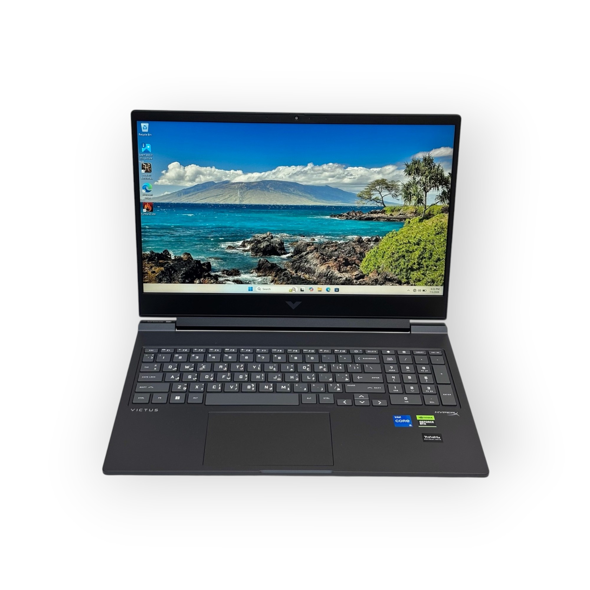 HP Victus 15-fa2082wm / Intel Core i5-13420H / 13th Gen / 15.6" Display / 16GB DDR4 RAM / 512GB SSD / NVIDIA GeForce RTX 4050 6GB Graphics / Gaming Laptop
