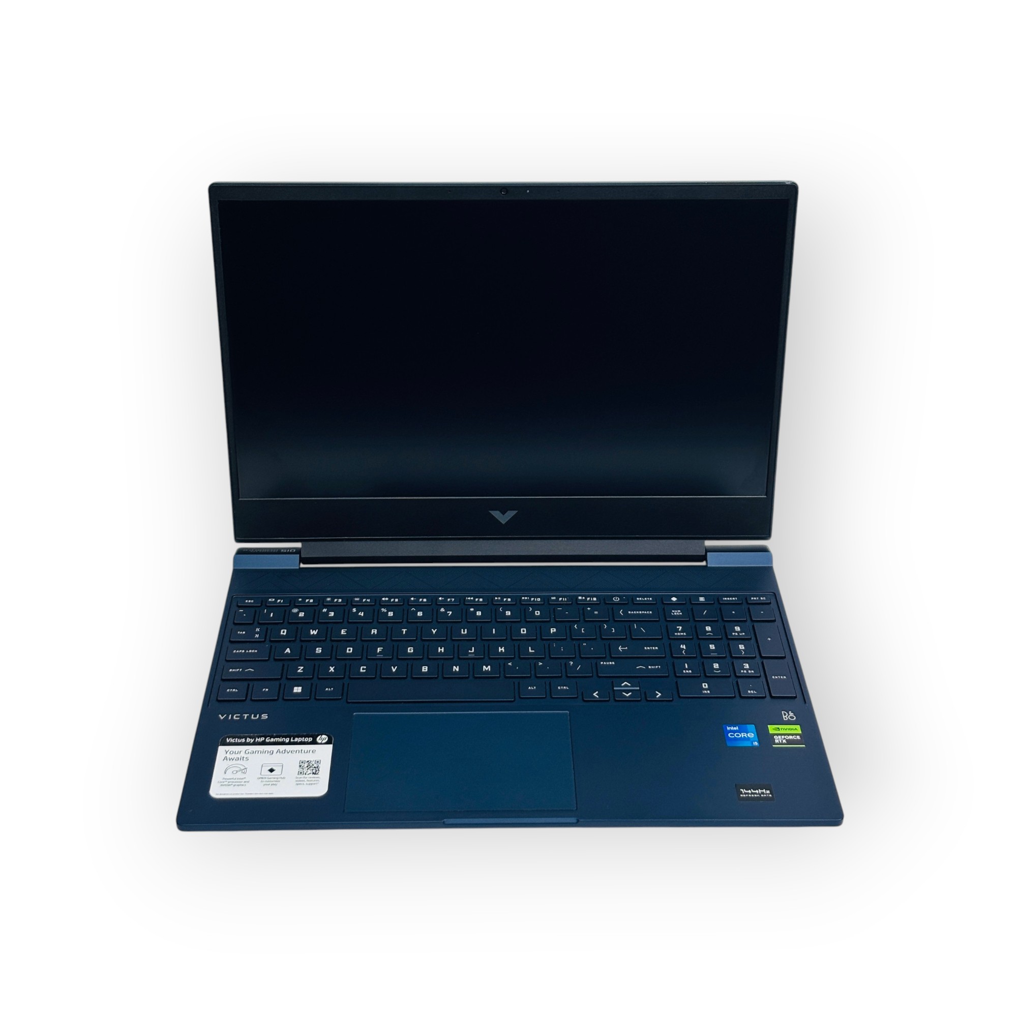 HP Victus 15 Gaming  Laptop-12th /Intel Core i5-12450H/ 15.6inch FHD / 512GB SSD / 16GB RAM / 4GB NVIDIA GeForce RTX 3050 Graphics