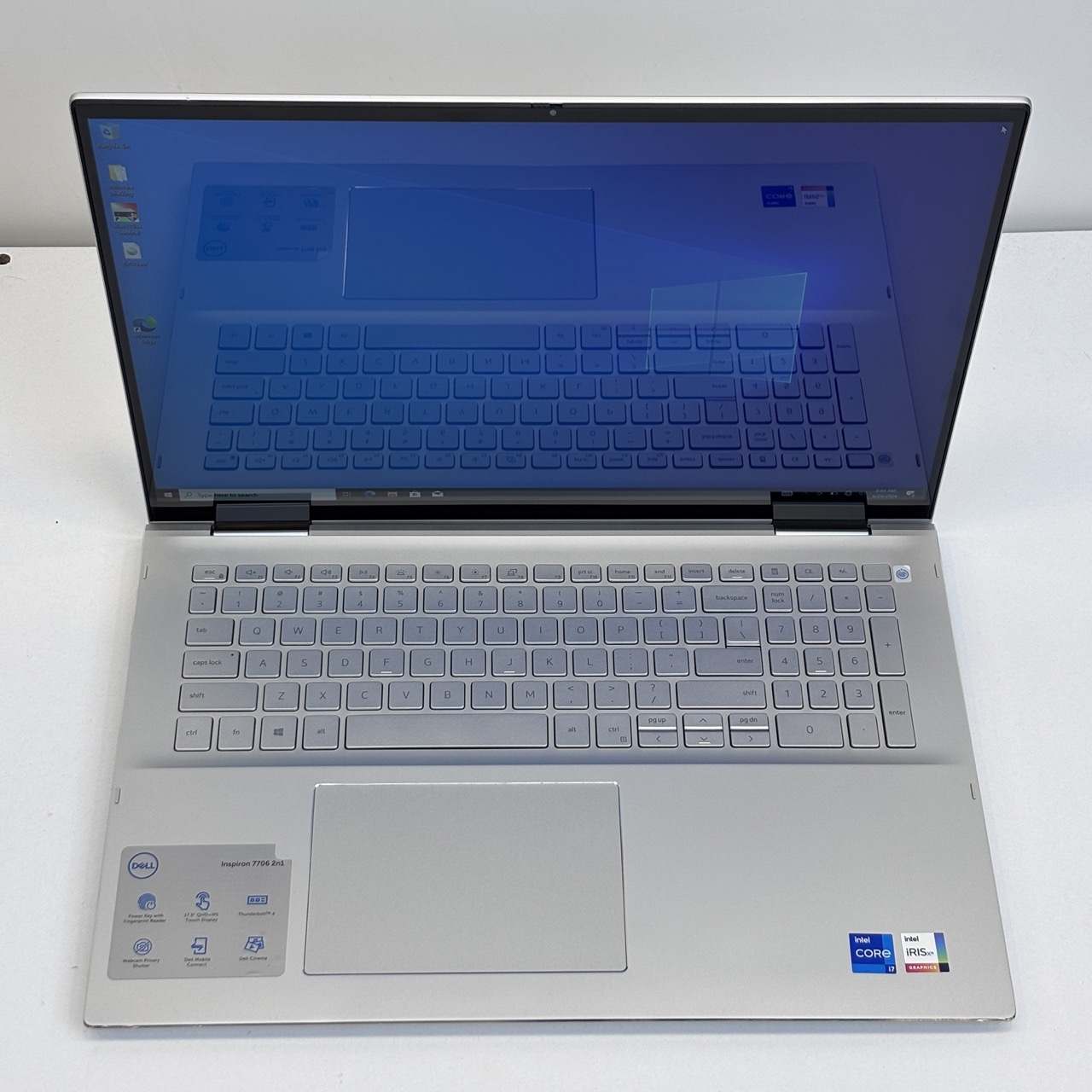 Dell Inspiron 7706  2in1 – 11th Gen / Intel Core i7-1165G7/ 17 inch FHD/ 512GB SSD / 16GB RAM / Shared Intel Iris Xe Graphics / English Keyboard /Power key with Fingerprint Reader