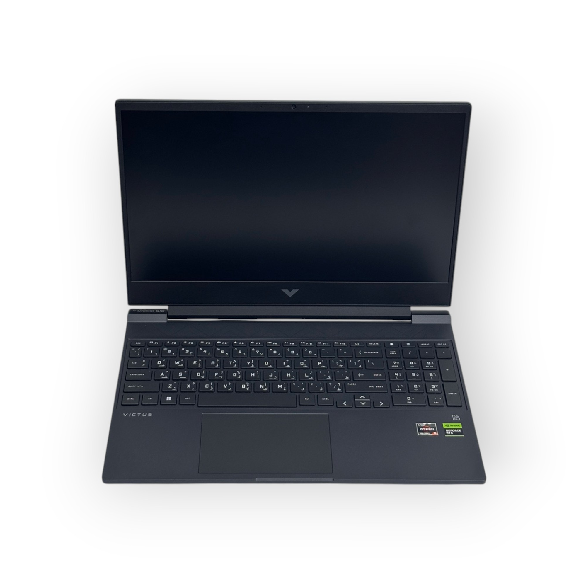 HP Victus 15 Gaming  Laptop / AMD Ryzen 5-7535HS / 15.6inch FHD / 512GB SSD / 16GB RAM / 4GB NVIDIA GeForce RTX 2050 Graphics