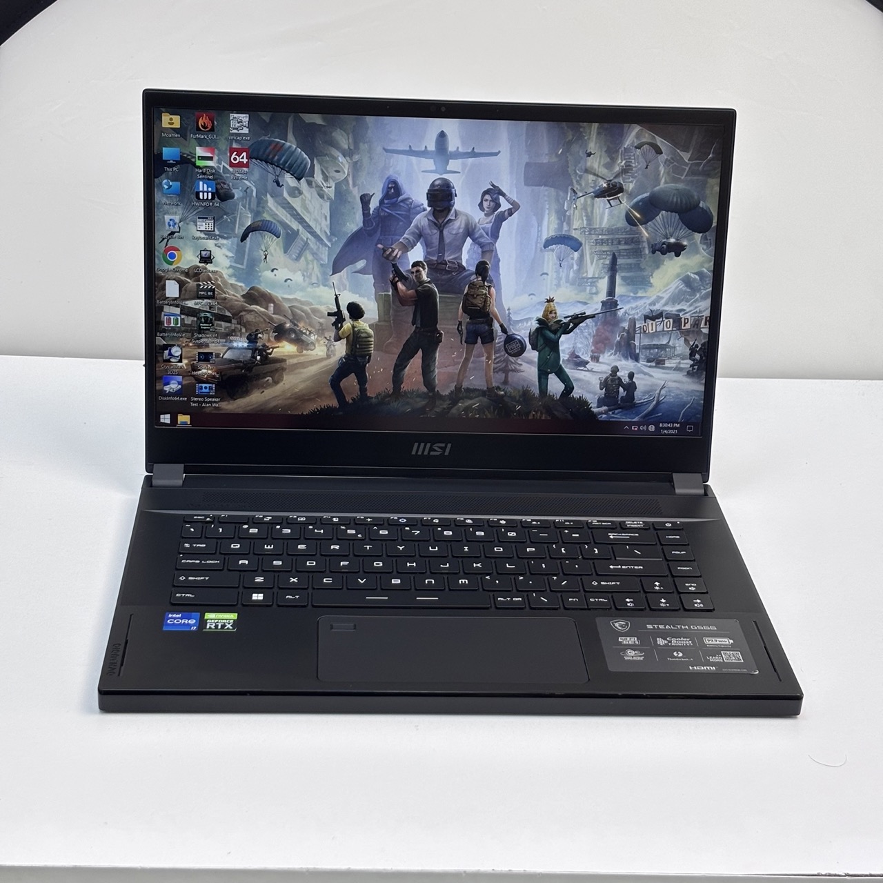 MSI GS66 Stealth Gaming Laptop -12th Gen/Intel Core i7-12700H / 15.6 inch FHD / 512 SSD / 16GB RAM / 8GB NVIDIA GeForce RTX 3070 Graphics / Windows 11 Pro / English Key / Black
