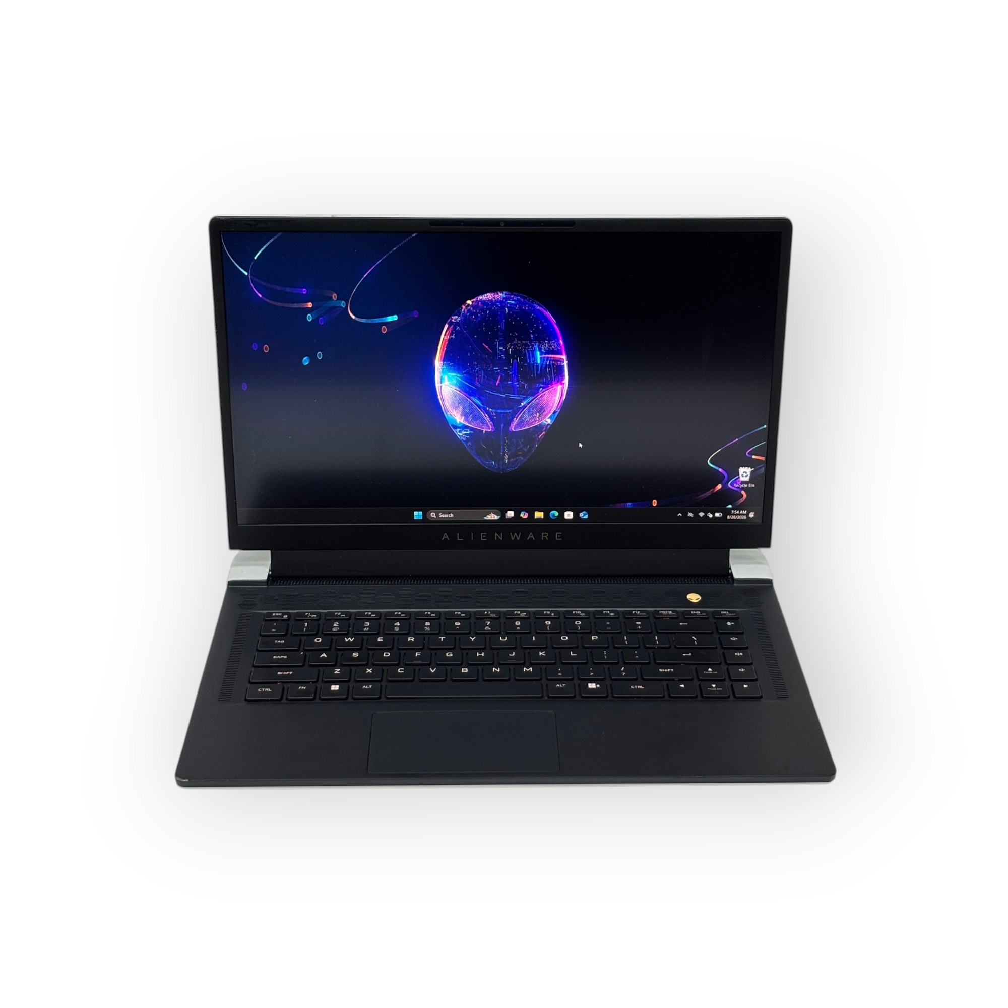 Dell Alienware x15 R1 Gaming Laptop / Intel Core i7-11800H / 8GB NVIDIA GeForce RTX 3070 / 15.6inch FHD / 16GB RAM / 512GB SSD / White