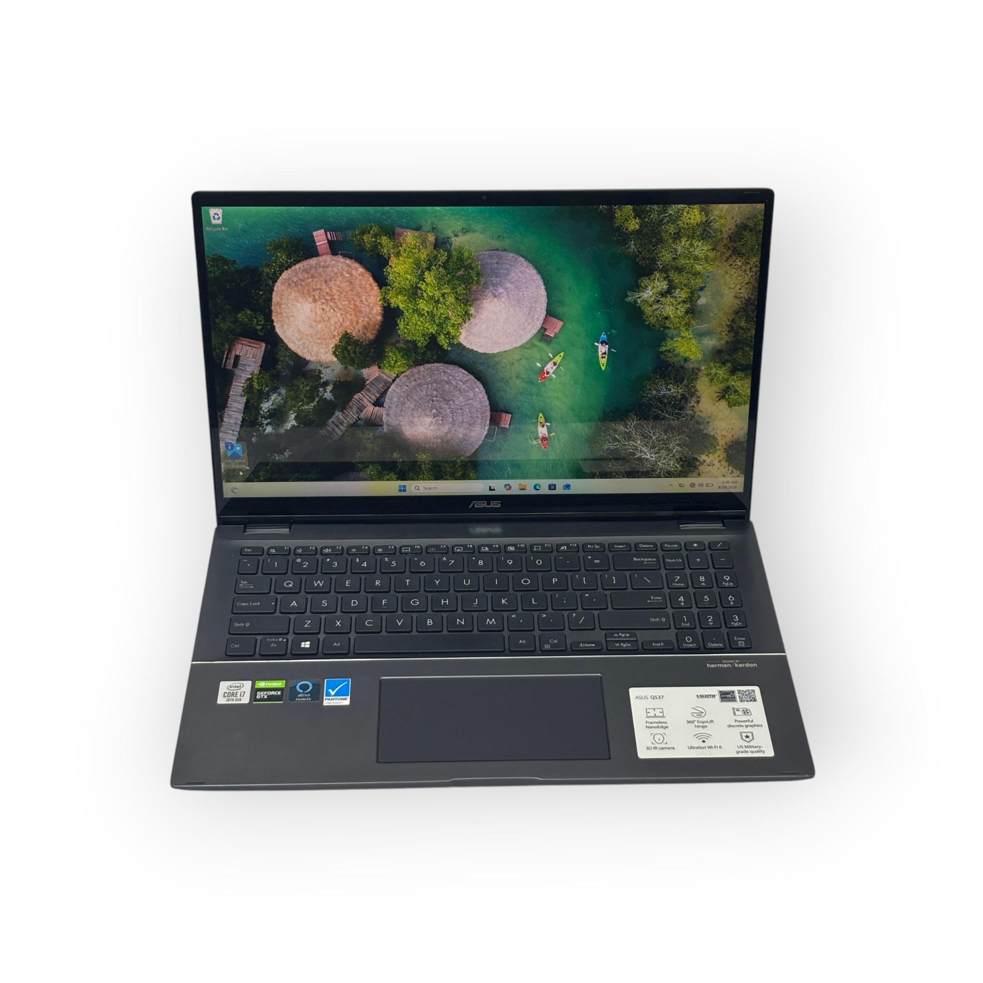 Asus ZenBook 15 / Intel Core i7-10510U / 4GB NVIDIA GeForce GTX 1050 Max-Q / 15.6 inch 4K Touchscreen / 16GB RAM / 256GB SSD