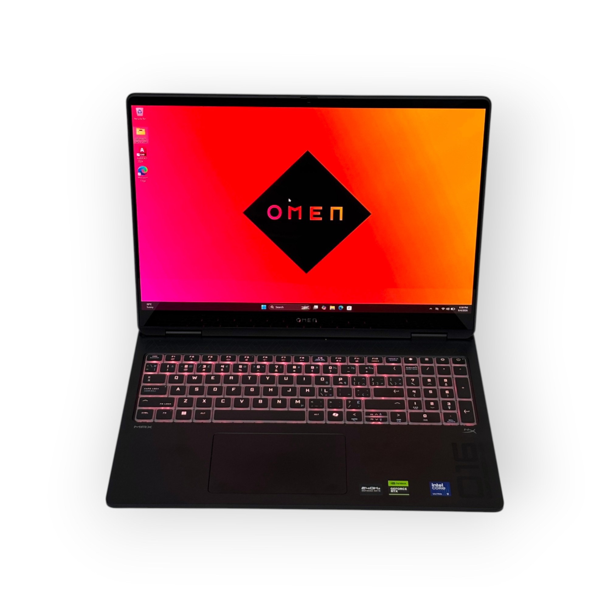 HP OMEN MAX 16 Gaming Laptop– Intel Core Ultra 9 275HX/ 16 inch/ 1TB SSD/ 32GB RAM/ 16GB NVIDIA GeForce RTX 5080 Graphics