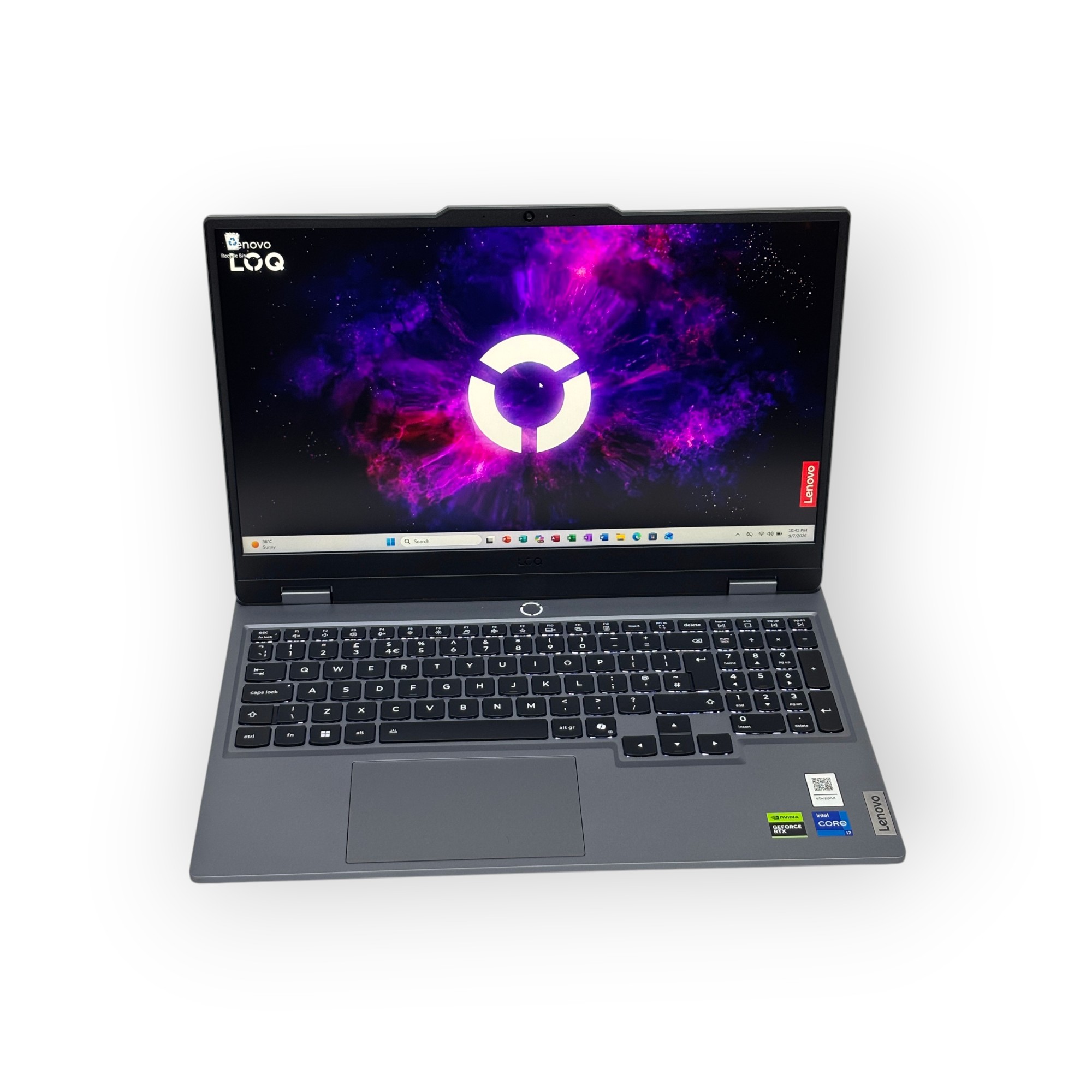 Lenovo LOQ 15IRX10– 14th Gen/ Intel Core i7-14700HX/ 15.6 inch 144Hz/ 512GB SSD/ 24GB DDR5 RAM/ 8GB NVIDIA GeForce RTX 5050 Graphics