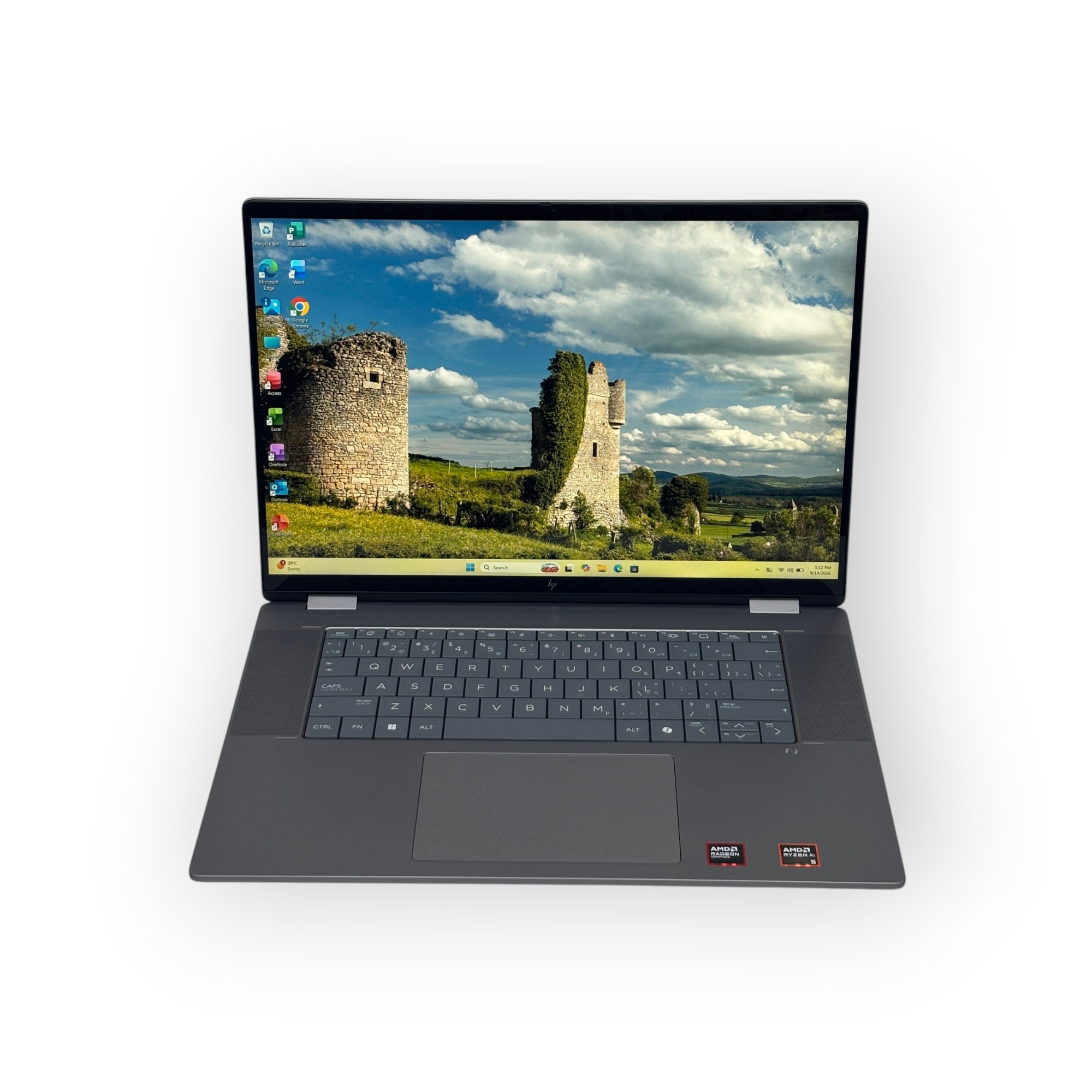 HP OmniBook X Flip 16– AMD Ryzen AI 5 340W/ 16 inch Touchscreen Convertible/ 512GB SSD/ 16GB RAM/ AMD Radeon 840M Graphics
