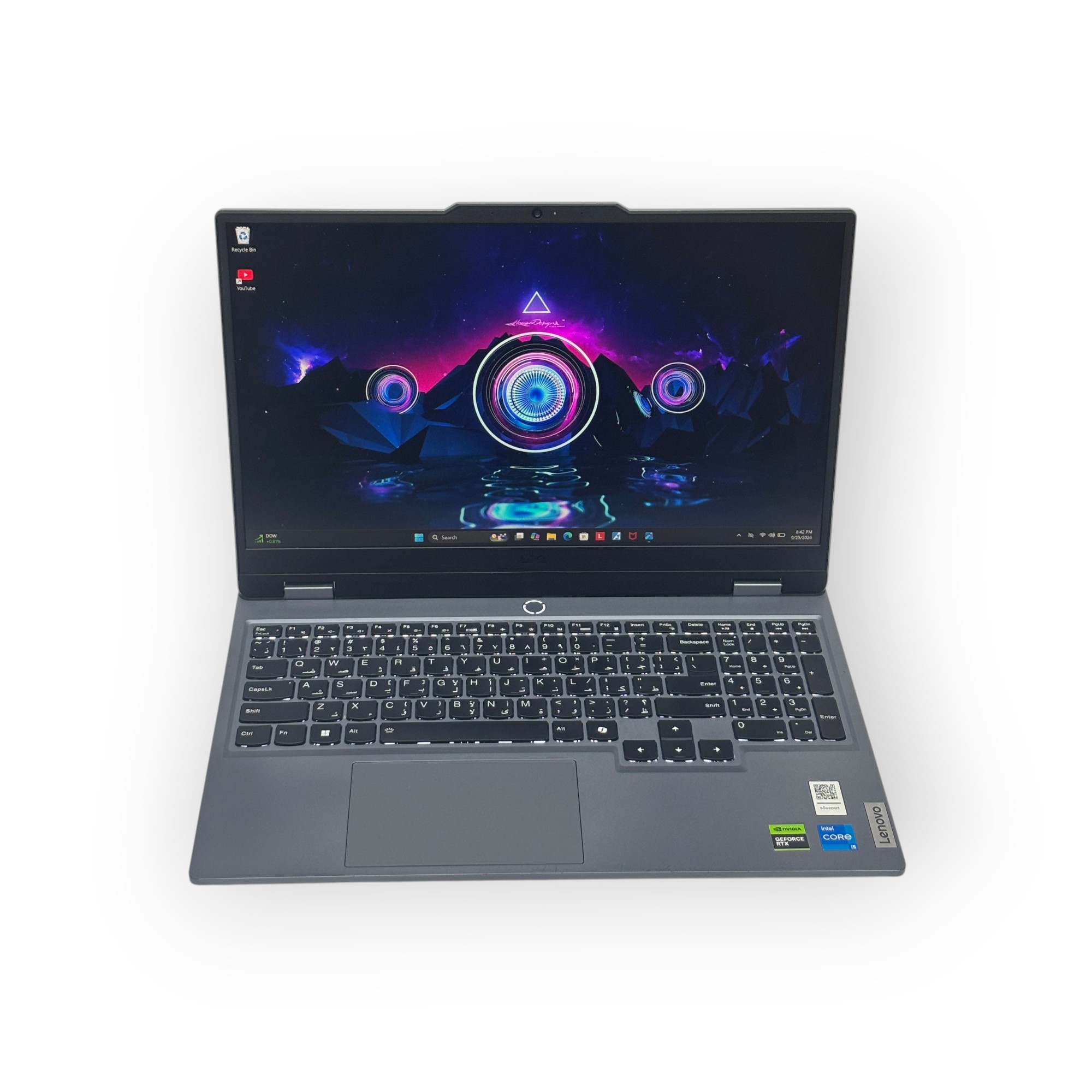 Lenovo LOQ 15 – 12th Gen / Intel Core i5-12450HX / 15.6 inch / 512GB SSD / 16GB RAM DDR5 / 6GB NVIDIA GeForce RTX 3050 Graphics