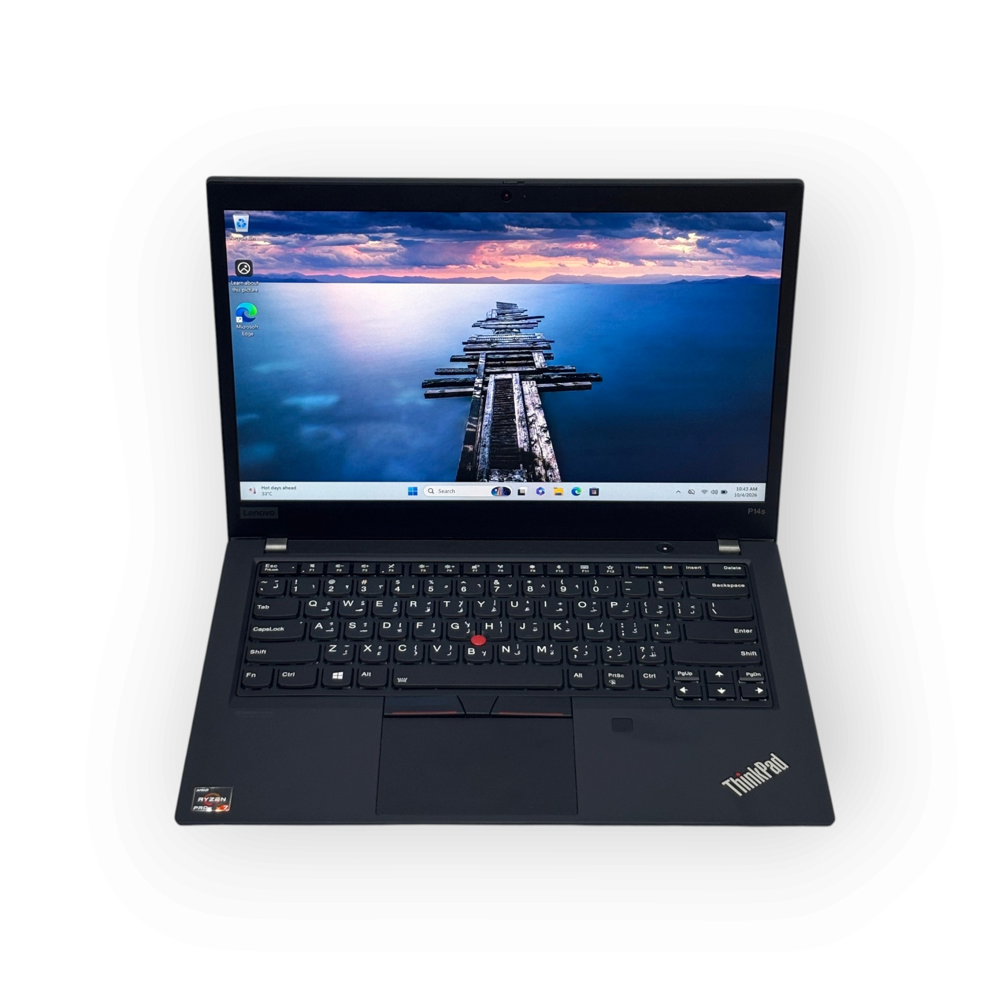 Lenovo ThinkPad P14s – AMD Ryzen 7-4750U / 14 inch / 512GB SSD / 16GB RAM / 2GB AMD Radeon Pro Graphics