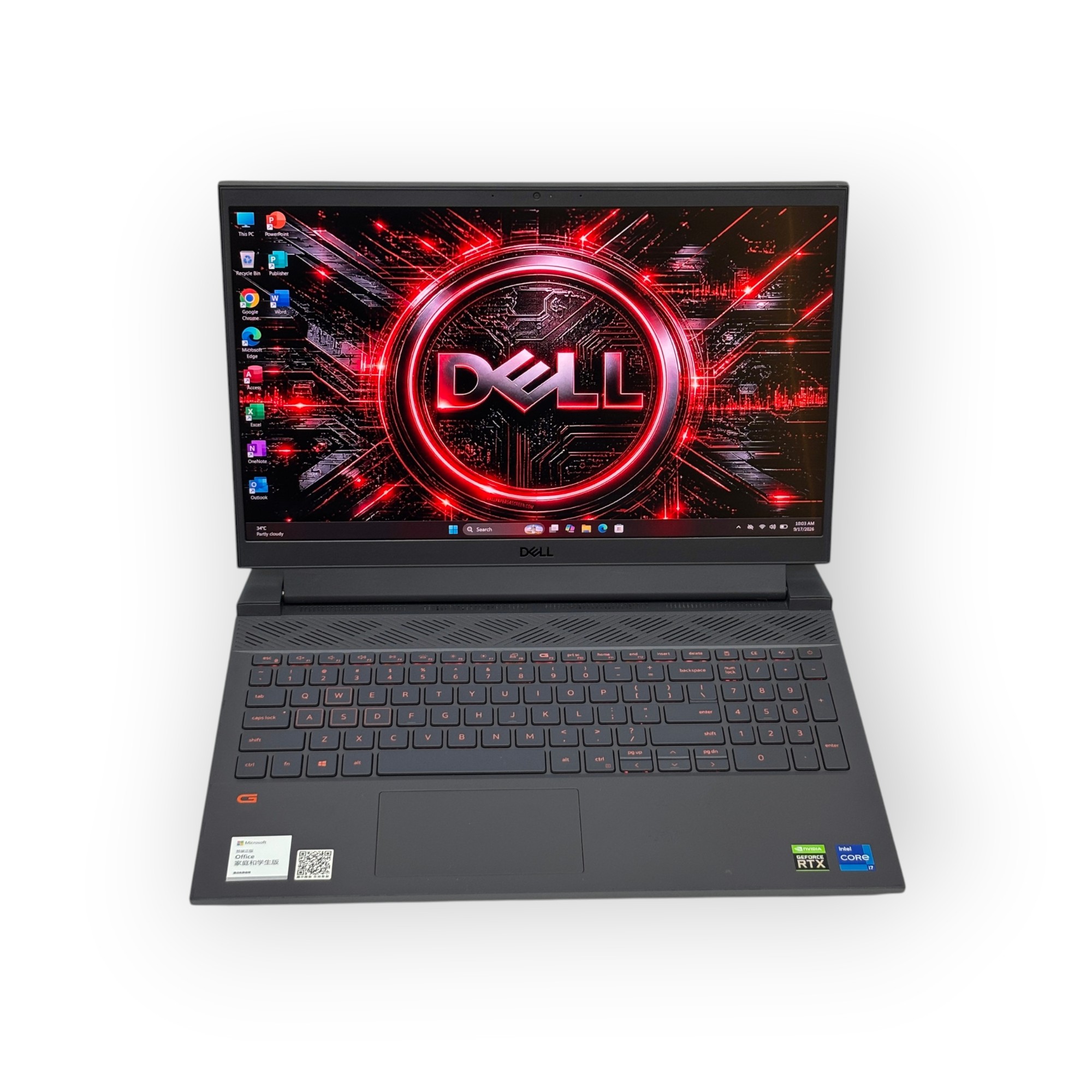 Dell G15 Gaming Laptop – 11th Gen / Intel Core i7-11800H / 15.6 inch / 512GB SSD / 16GB RAM / 4GB NVIDIA GeForce RTX 3050 Graphics