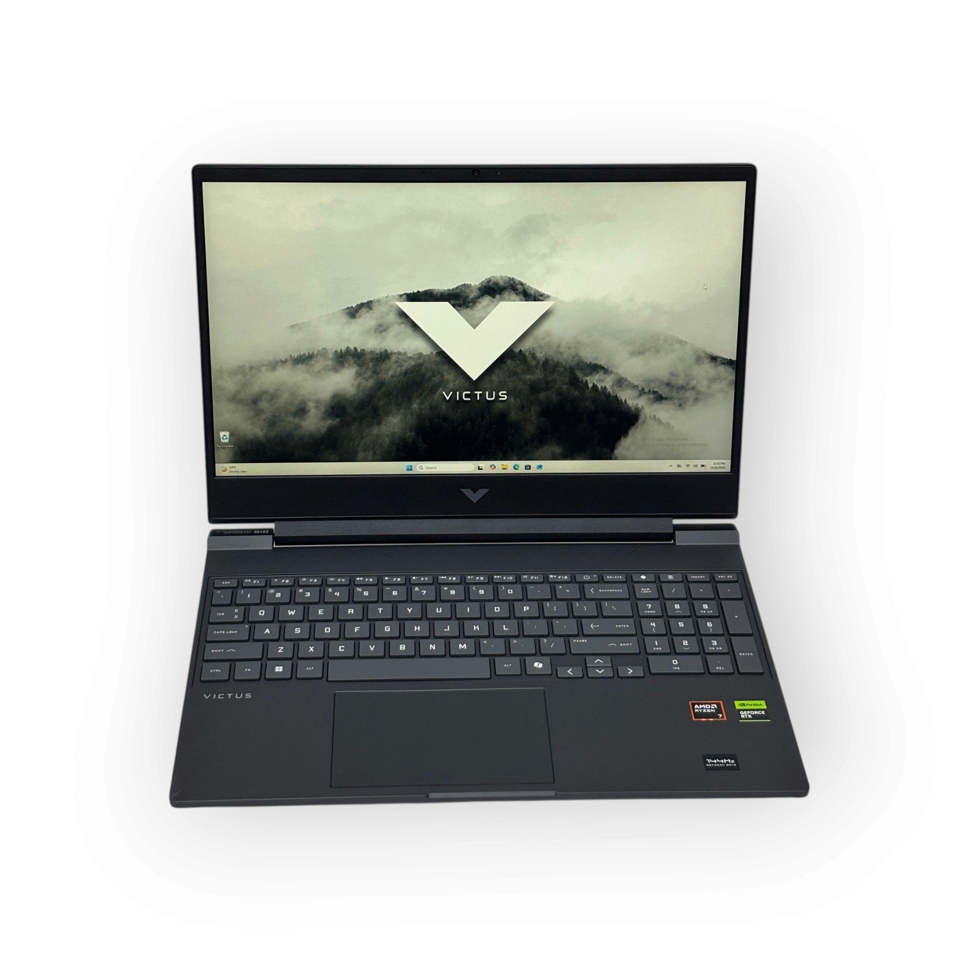 HP Victus Gaming Laptop – AMD Ryzen 7 260 AI / 512GB SSD / 16GB DDR5 RAM / 8GB NVIDIA GeForce RTX 5050 Graphics