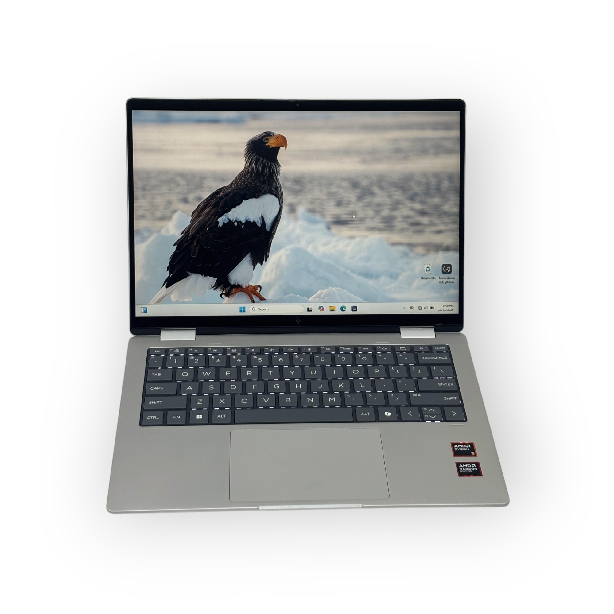 HP Envy 14 x360 2-in-1 Laptop – AMD Ryzen 5-8640HS / 14 inch Touchscreen Display / 512GB SSD / 16GB RAM / 512MB AMD Radeon 760M Graphics